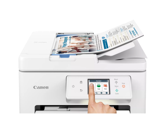 Imprimante Photo multifonction Jet d'encre Canon PIXMA TS7740I 15 images/min 1200 × 1200 ppp A4 recto/verso Automatique (6258C007AA) – Image 3