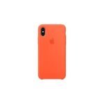 Coque de protection pour iPhone X en silicone coloris au choix