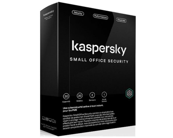 Kaspersky Small Office Security | 20 Postes / 2 Serveur (KL45418BNFS-23MAG) – Image 2
