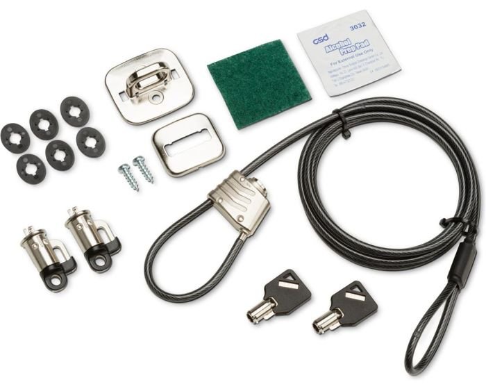 Kit de verrouillage de sécurité HP v3 pour ordinateur professionnel - à clé (3XJ17AA) – Image 2