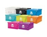 Boîte de rangement carton Leitz Click&Store Wow Format A4+ 4 couleurs au choix – Image 4