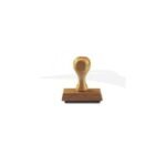 Cachet Formule en bois '' COMPTABILISE '' 62 mm x 20 mm