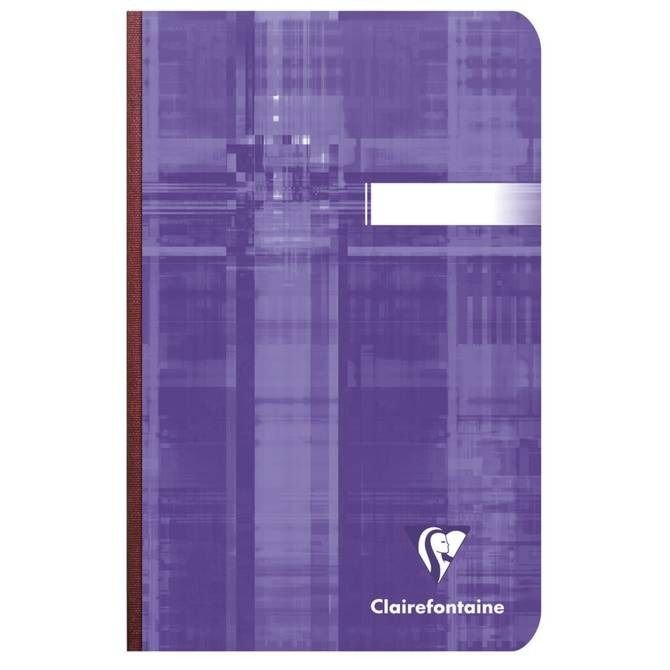 Lot de 10 CARNETS PIQUES grands carreaux Clairefontaine  - 11x17 cm 96 pages 90g/m2 Assortis – Image 3