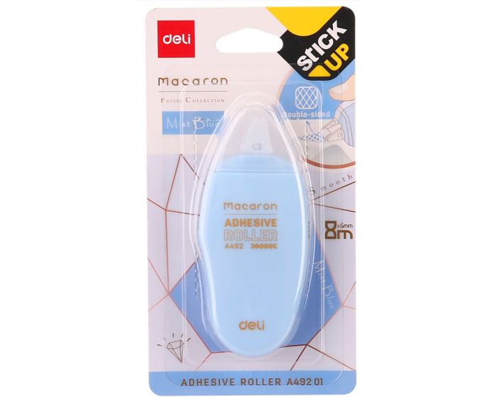 Lot de 12 Rubans correcteurs adhésifs Deli EA49201 Macaron 6 mm x 8 m – Image 2