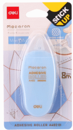 Lot de 12 Rubans correcteurs adhésifs Deli EA49201 Macaron 6 mm x 8 m