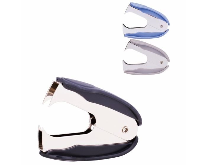 Lot de 18 Arraches Agrafes Deli E0232 d'une capacité de 25 pages Assorties – Image 7