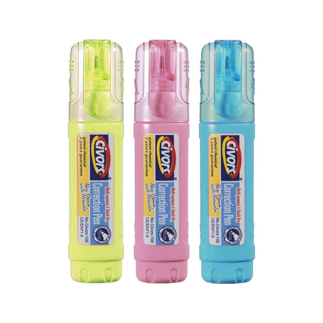 Lot de 24 Mini stylos Correcteurs CIVORS – Image 2