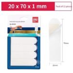 Lot de 24 Rubans adhésifs double face de haute qualité Deli 30025 – Image 2