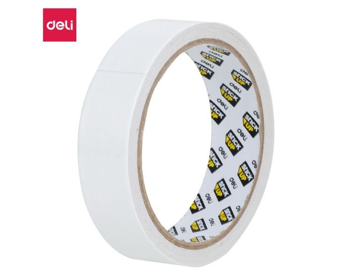 Lot de 36 RUBANS ADHESIFS DOUBLE FACE 24Mmx9M DELI 30407 – Image 2