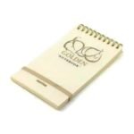 Lot de 5 cahiers à spirale MINTRA GOLD & SILVER A7 160 Pages 2 coloris au choix 9x15 cm