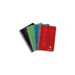 Lot de 90 CARNETS SPIRALES Quadrillés Clairefontaine Petits carreaux 5x5 - 110 x 170 mm 100 pages 90 g/m2 assortis