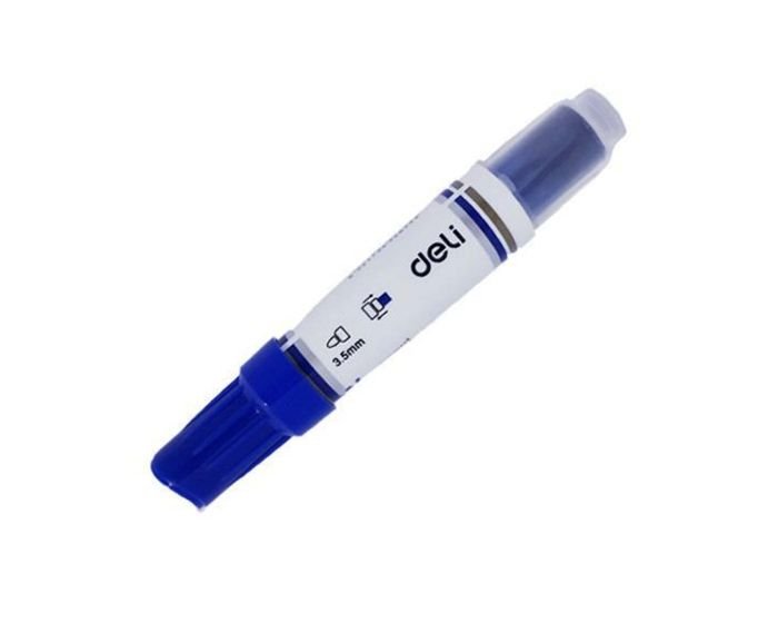 Boite de 10 Marqueurs Rechargeables pour tableau blanc effaçable à sec  Deli-E6820 Coloris au choix – Image 4