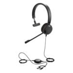 Micro-casque Jabra Evolve 30 II Mono MS avec adaptateur USB-A/USB-C (5393-823-369) – Image 2