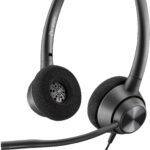 Micro-casque POLY EncorePro 320 binaural avec fonction Quick Disconnect TAA (77T26AA)