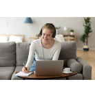 Micro-Casque pour PC Kensington H1000 Filaire USB-C supra-auriculaire (K83450WW) – Image 3