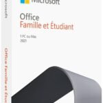 Microsoft Office Famille et Étudiant 2021 Français (79G-05401)