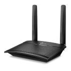 Modem/routeur sans fil TP-Link 4G LTE WiFi N 300 Mbps compatible tout opérateur Noir (TL-MR100) – Image 3