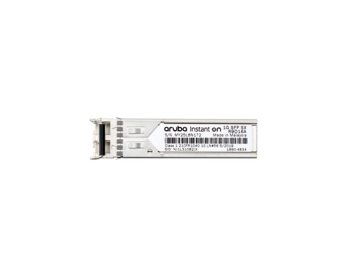 Module Émetteur-récepteur Aruba Instant On 1G SFP LC SX MMF OM2 500 m (R9D16A) – Image 5