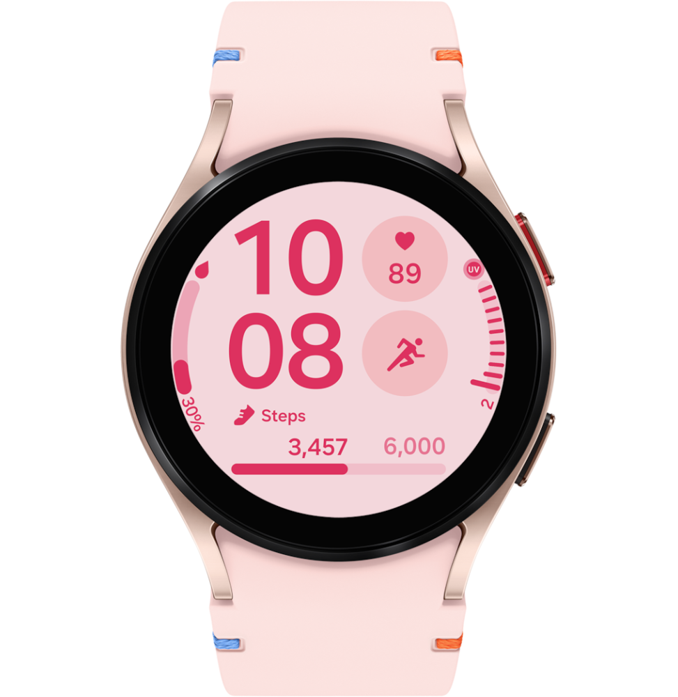 Montre connectée Samsung Galaxy FE - Or Rose - (Bluetooth, 40mm) – Image 4