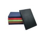 Notebook Papier ivoire 90 gr 120 pages lignées Ouverture à plat 180° Couverture cuir grainé Coloris au choix – Image 5