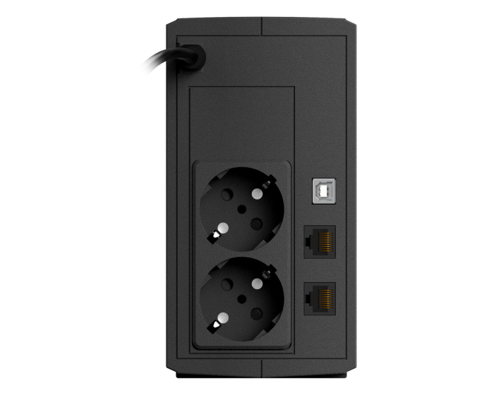 Onduleur nJoy UPS Keen 600 USB, line-interactive, 600VA/360W, tower, 2 x Prise FR, USB management (UPLI-LI060KU-CG) – Image 3