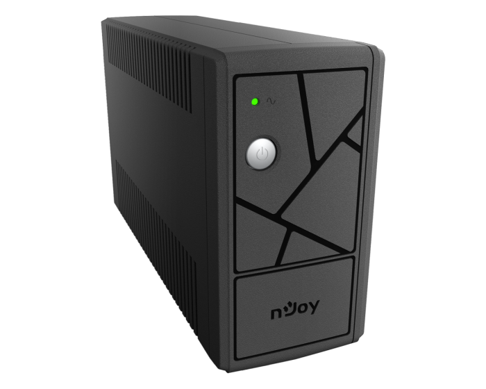 Onduleur nJoy UPS Keen 600 USB, line-interactive, 600VA/360W, tower, 2 x Prise FR, USB management (UPLI-LI060KU-CG) – Image 2