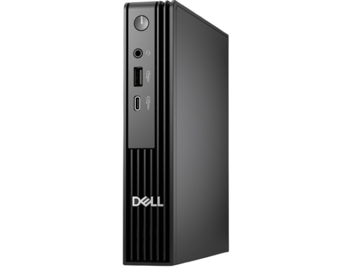 Ordinateur de bureau Dell Pro Micro QCM1250 Ultra 5 235T 16 Go SSD 512 Go Graphique intégré Wi-Fi & Bluetooth Clavier et souris inclus Ubuntu Garantie 3 ans ProSupport – Image 3