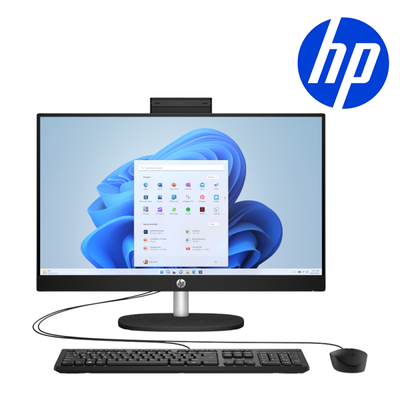 Ordinateur tout-en-un HP 24" TACTILE FHD U7 16GB 512SSD  W11P (BW4M2EA) – Image 2