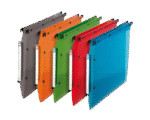 Lot de 25 Dossiers suspendus en poly 5/10e 380 mm pour armoire