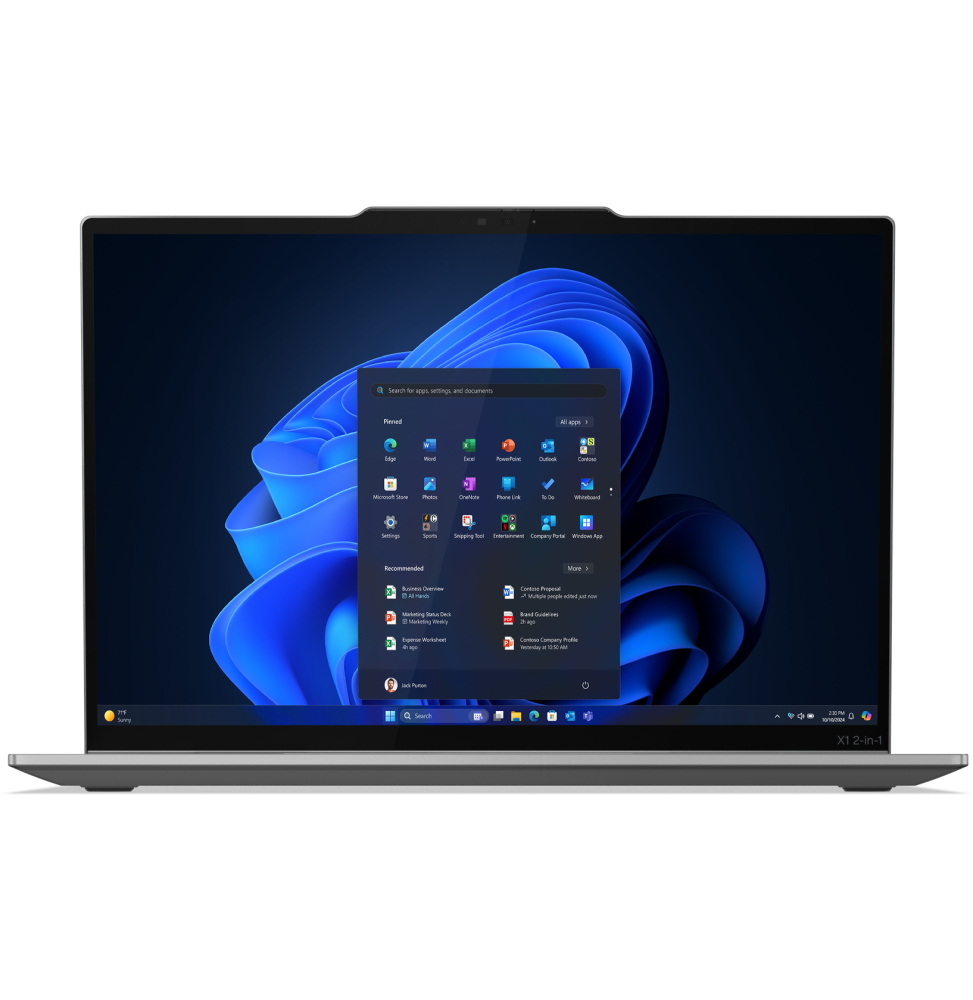 PC portable LENOVO Thinkpad X1 2-in-1 G10 LNL 14'' Ultra7-258V 32 Go1 To SSD Windows 11 Pro (21NU0077FE) – Image 6