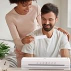 Plastifieuse à pochettes DELI E14379 - A3 - 260 mm/min 80-125 microns Blanc – Image 10