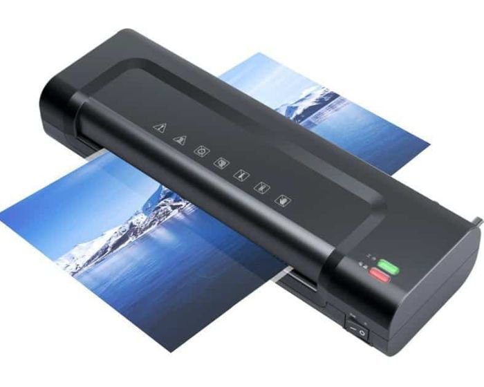 Plastifieuse à pochettes professionnelle A4 DELI 14375 Noir – Image 2