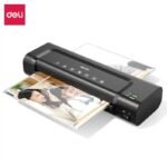 Plastifieuse à pochettes professionnelle A4 DELI 14375 Noir – Image 6