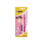 Stylo Plume BIC Flowers avec systeme Easy-clic