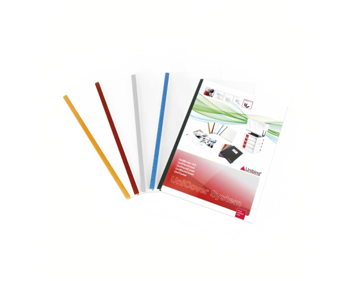 Pochette de 24 couvertures UniFlexcover Unibind A4 XXL capacité 340 F – Image 3