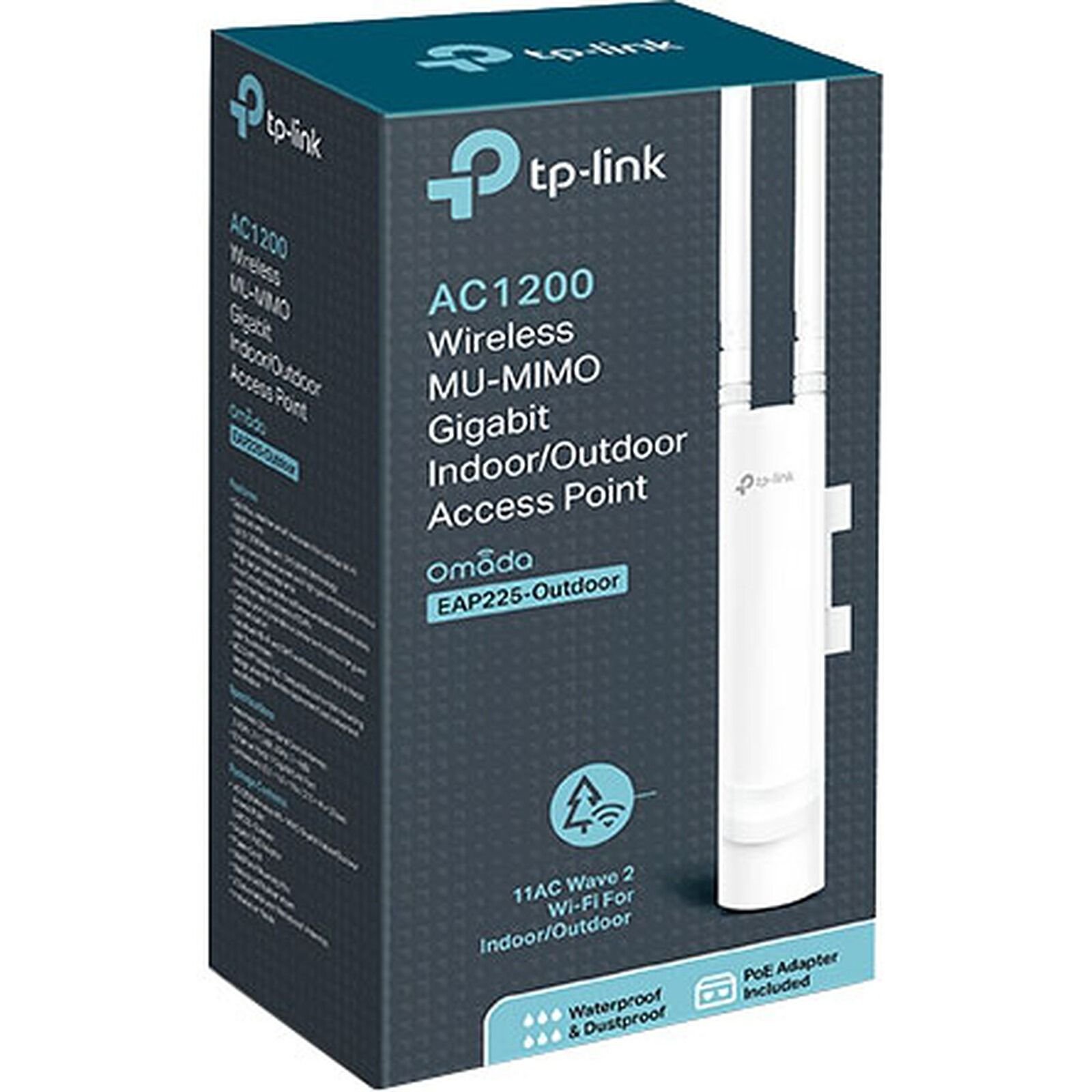 Point d'accès WiFi tp-link Mesh AC1200 MU-MIMO Gigabit Extérieur IP65 (EAP225-Outdoor) – Image 8