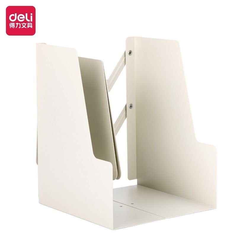 Porte-revues AJUSTABLE DELI-78641 - 22*41.5*9.5CM Blanc – Image 7