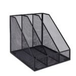 Porte-revues Deli 78985 - 3 compartiments noir