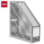 Porte-revues en plastique Deli E9842 – 1 compartiment 259 mm x 90 mm x 293 mm , coloris gris ou noir – Image 4