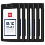 Lot de 6 Portes badges nominatif Deli 8315 BLEU FONCE – Image 5