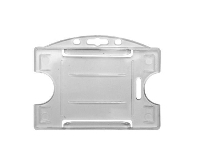 Lot de 100 Portes badge EVOLIS polypropylene translucide IDP64 H (1455700) – Image 2