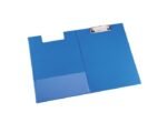 Porte Bloc DOUBLE PVC DELI 38154A  A4 BLEU – Image 2