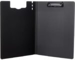 Porte blocs à clips en mousse PP Deli 64513 A4 avec couvercle verticale coloris au choix