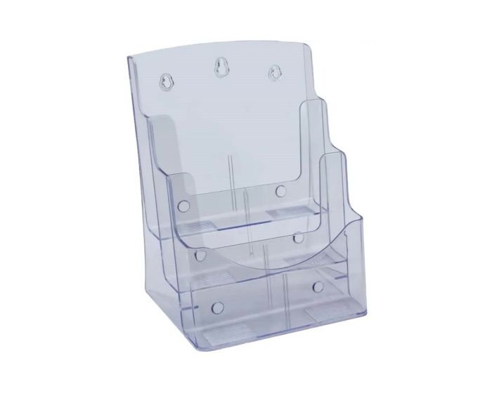 Porte document Mural acrylic A5 en plexiglas 3 Niveaux – Image 2