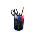 Porte stylo en métal noir