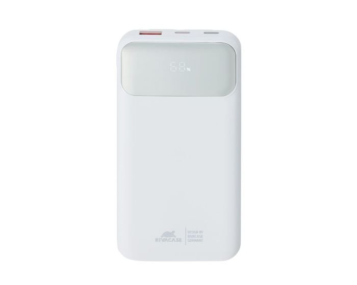 Powerbank Rivacase VA2211 10000 mAh - 3 câbles intégrés (blanc/noir) – Image 7