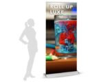 Roll-up large de luxe en aluminium couleur chromée 150x200cm