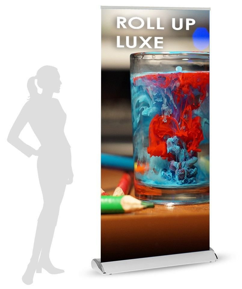 Roll-up large de luxe en aluminium couleur chromée 150x200cm – Image 5