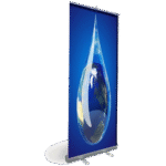 Roll-Up Standard Aluminium 80 × 200 cm – Support d’Affichage