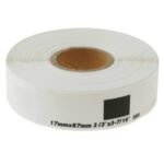 Rouleau d'étiquettes DK-11203 Brother original – Noir sur blanc, 17 x 87 mm (Dk11203)